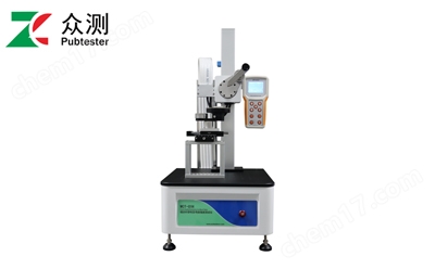 MCT-01H 缝合针穿刺及弯曲强度测试仪.jpg 弯曲缝合针针的旋转穿刺测试仪